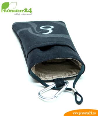 Handytasche eWall, Modell Youngline, schwarz