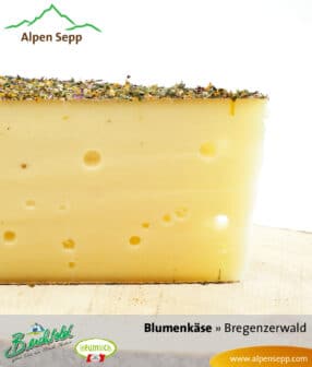 Blumenkäse aus Heumilch vom Alpen Sepp