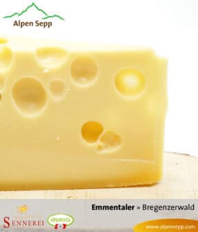 Emmentaler aus Heumilch vom Alpen Sepp