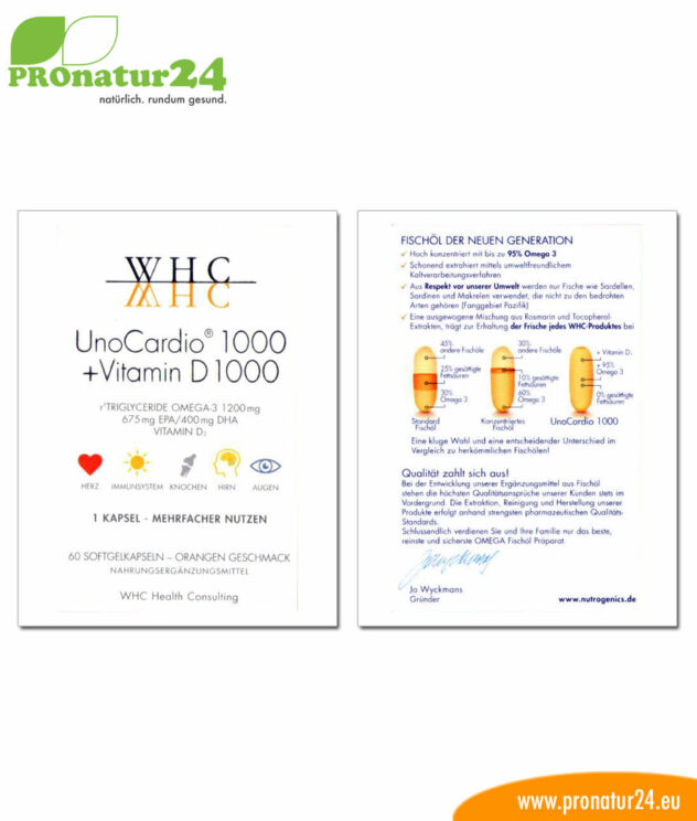 UnoCardio 1000 + Vitamin D1000