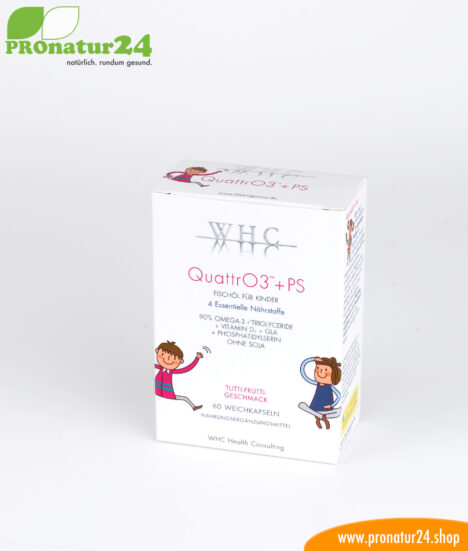 WHC Quattro3 + PS Omega3 für Kinder