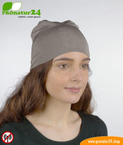 Referenzen und Testimonials - Aussagen von Kunden 4 Abschirmender Kopfschutz / Kopftuch / Headgear TKE gegen Elektrosmog durch Funk (Mobilfunk, WLAN, LTE, ...)