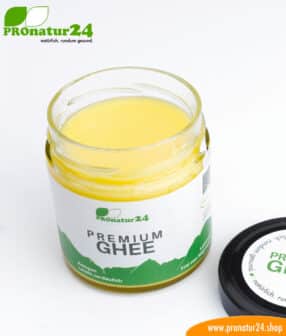 PREMIUM GHEE für die ayurvedische / Low Carb Küche von PROnatur24