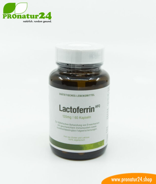 Lactoferrin, 120 mg, diätetisches Lebensmittel