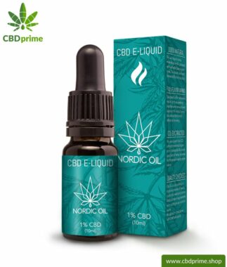 CBD E-LIQUID der Cannabis Pflanze mit 1 % CBD Anteil. Ohne THC.