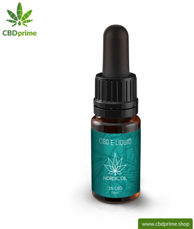 CBD E-LIQUID der Cannabis Pflanze mit 3 % CBD Anteil. Ohne THC.