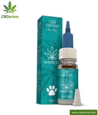 CBD Hanföl für HUNDE. Positive Wirkung für die Fellnase mit 4 % CBD Anteil. Ohne THC. Biologisch produziert von Nordic Oil.