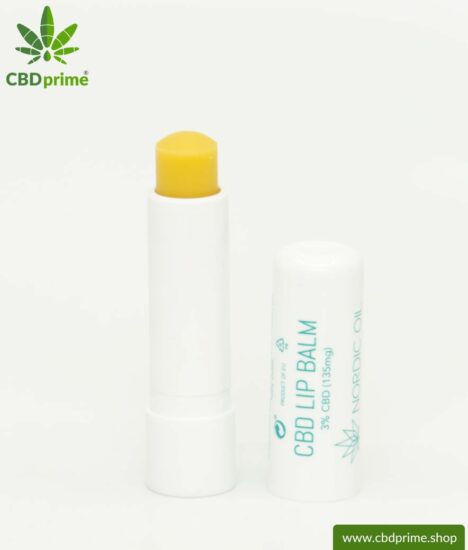 CBD LIP BALM. Lippenstift mit 3 % CBD Anteil. Lippenbalsam zur Pflege spröder, rissiger Lippen mit der Kraft der Cannabis Pflanze. Vegan.
