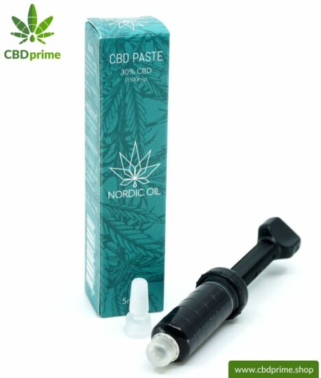CBD Paste der Cannabis Pflanze mit 30 % CBD Anteil. Ohne THC.