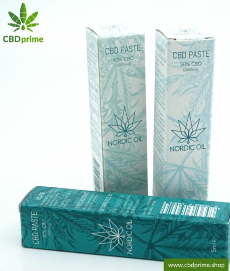 CBD Paste der Cannabis Pflanze mit 40 % CBD Anteil. Ohne THC.