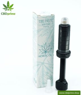 CBD Paste der Cannabis Pflanze mit 40 % CBD Anteil. Ohne THC.