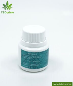 CBD Softgel Kapseln der Cannabis Pflanze mit 4 % CBD Anteil. Ohne THC.