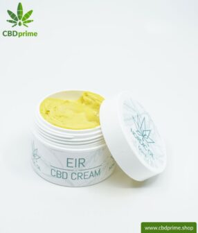 EIR CBD Hautcreme. Entwickelt von Nordic Oil als Hilfe bei bzw. gegen Schuppenflechte (Psoriasis) mittels u.a. Cannabidiol. Ohne THC.