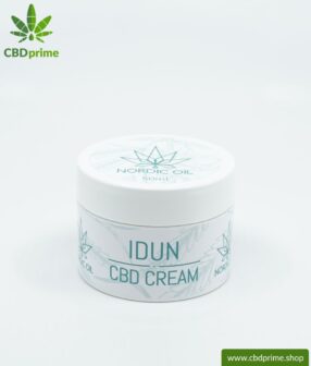 IDUN CBD Feuchtigkeitscreme. Hautcreme für eine optimale Hydratisierung mit der Kraft der Cannabis Pflanze. Ohne THC. Vegan.