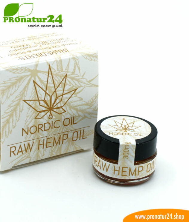 RAW CBD & CBDa. Extraktion ohne Wärmezuführung der Cannabis Pflanze mit 30 % CBD Anteil. Ohne THC. Vegan.