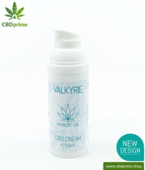 VALKYRIE CBD Hautcreme. Unterstützung und Hilfe bei AKNE auch mit der Kraft der Cannabis Pflanze. Vegan.