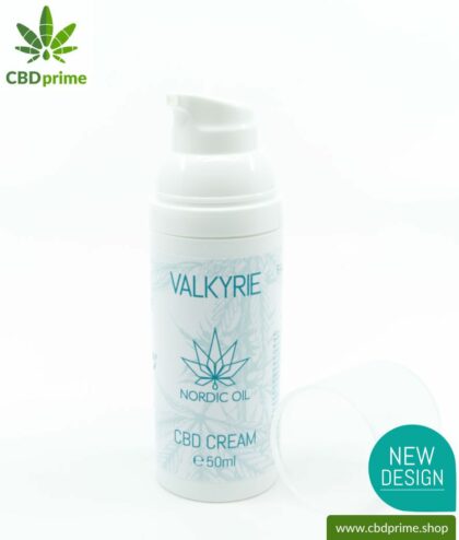 VALKYRIE CBD Hautcreme. Unterstützung und Hilfe bei AKNE auch mit der Kraft der Cannabis Pflanze. Vegan.