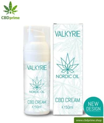 VALKYRIE CBD Hautcreme. Unterstützung und Hilfe bei AKNE auch mit der Kraft der Cannabis Pflanze. Vegan.