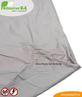 Erdungsanschluss vom Schlafsack Elektrosmog PRO