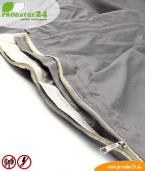 Reissverschluss vom Schlafsack Elektrosmog PRO