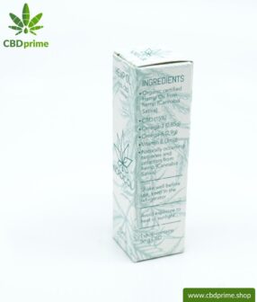CBD Hanföl der Cannabis Pflanze mit 15 % CBD Anteil. Ohne THC.