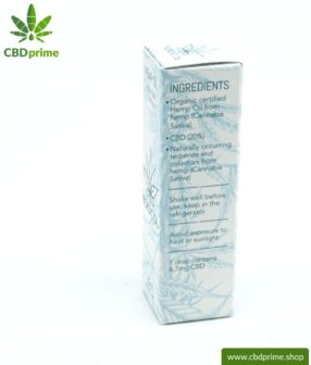 CBD Hanföl der Cannabis Pflanze mit 20 % CBD Anteil. Ohne THC.