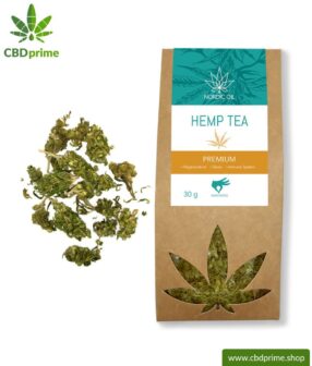 PREMIUM CBD Hanftee, 30 Gramm mit anteilig 1 % Cannabidiol und 0,2 % THC