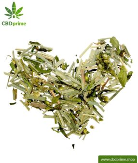 CBD Hanftee mit Zitronengras (Lemongrass), 50 Gramm mit 0,6 % Cannabidiol Anteil