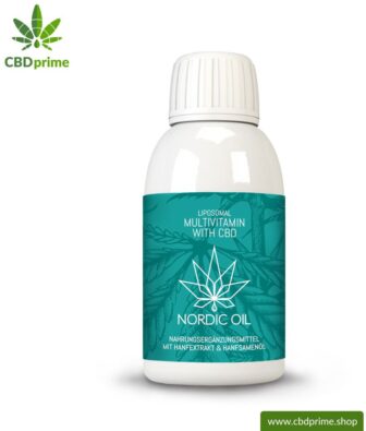 Liposomales Multivitamin mit CBD (90mg CBD). Ideal für einen Monat mit 30 Portionen mit jeweils 3 mg CBD.