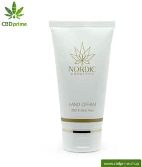 CBD & Aloe Vera Handcreme von Nordic Cosmetics. Verwöhnung und Pflege PUR für die beanspruchte trockene Haut! VEGAN.