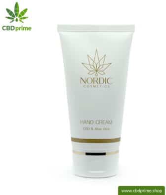 CBD & Aloe Vera Handcreme von Nordic Cosmetics. Verwöhnung und Pflege PUR für die beanspruchte trockene Haut! VEGAN.