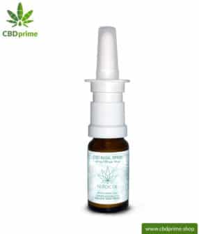 CBD Nasenspray (50mg CBD). Endlich wieder frei durchatmen können.