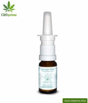 CBD Nasenspray (50mg CBD). Endlich wieder frei durchatmen können.