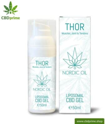 THOR CBD Gel. Liposomales CBD Gel für Muskeln, Gelenke und Sehnen. Auch ideal für unterwegs!