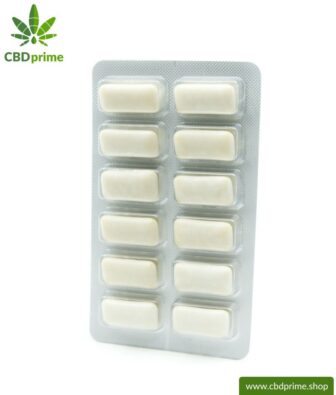 CBD Kaugummi mit 5 mg CBD pro Stück. Cannabidiol in neuer, leckerer und zuckerfreier Form mit Xylitol (karieshemmend!). Natürlicher Geschmack nach Minze und Eukalyptus! Feedbild.