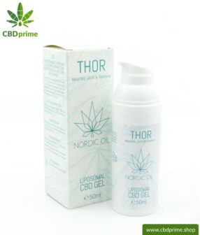 THOR CBD Gel. Liposomales CBD Gel für Muskeln, Gelenke und Sehnen. Auch ideal für unterwegs!