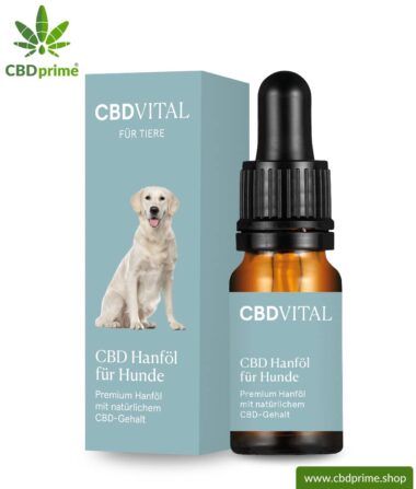 CBD Hanföl für Hunde | Unterstützende Wirkung für deinen Hund mit 4,2 % CBD Anteil | Premium Hanföl mit natürlichem CBD-Gehalt von CBD VITAL